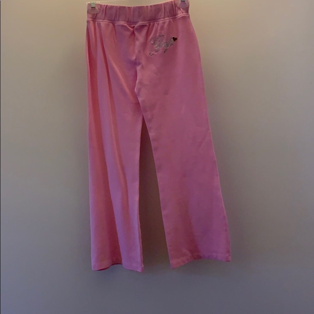 Gap Kids Girls‎ Pink Velour Sweatpants NWT Medium